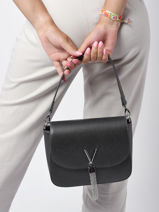 Cross Body Tas Valentino Bruin divina VBS1R404-vue-porte